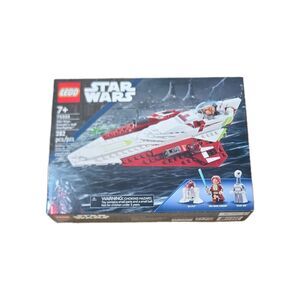 LEGO Star Wars Obi-Wan Kenobi's Jedi Starfighter Set 75333, 282 Pieces, 2022